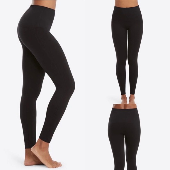 SPANX Pants & Jumpsuits Nwot Spanx Look At Me Now Seamless Black